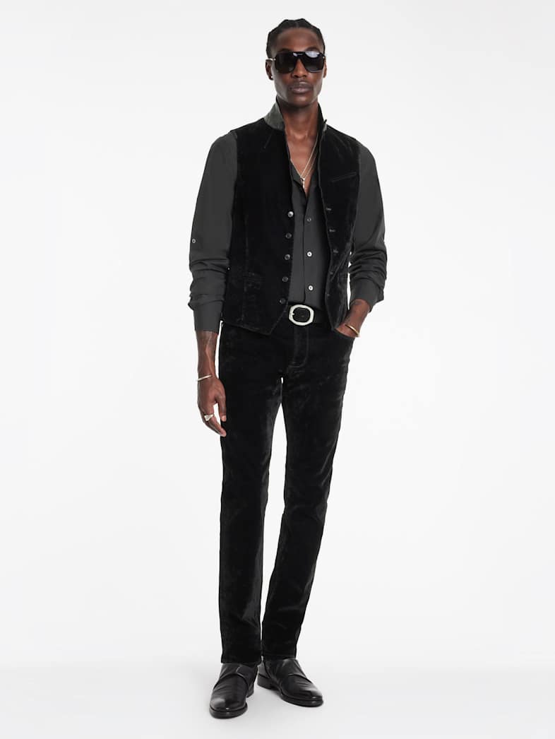 John Varvatos WOODWARD VEST BLACK
