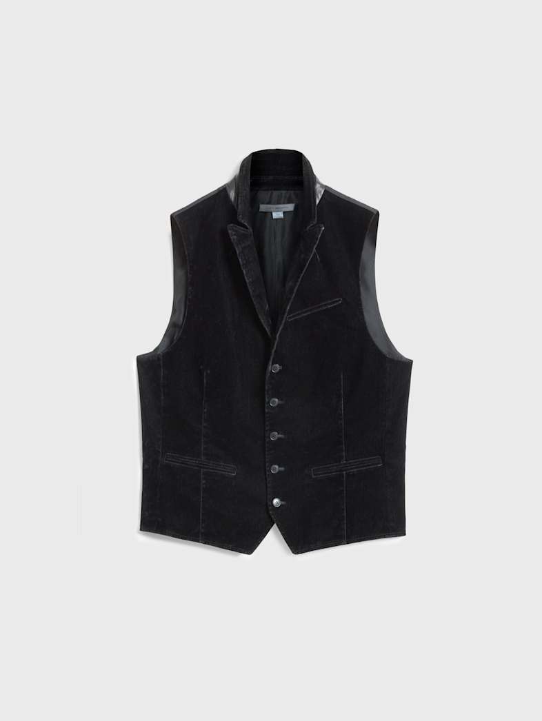 John Varvatos WOODWARD VEST BLACK