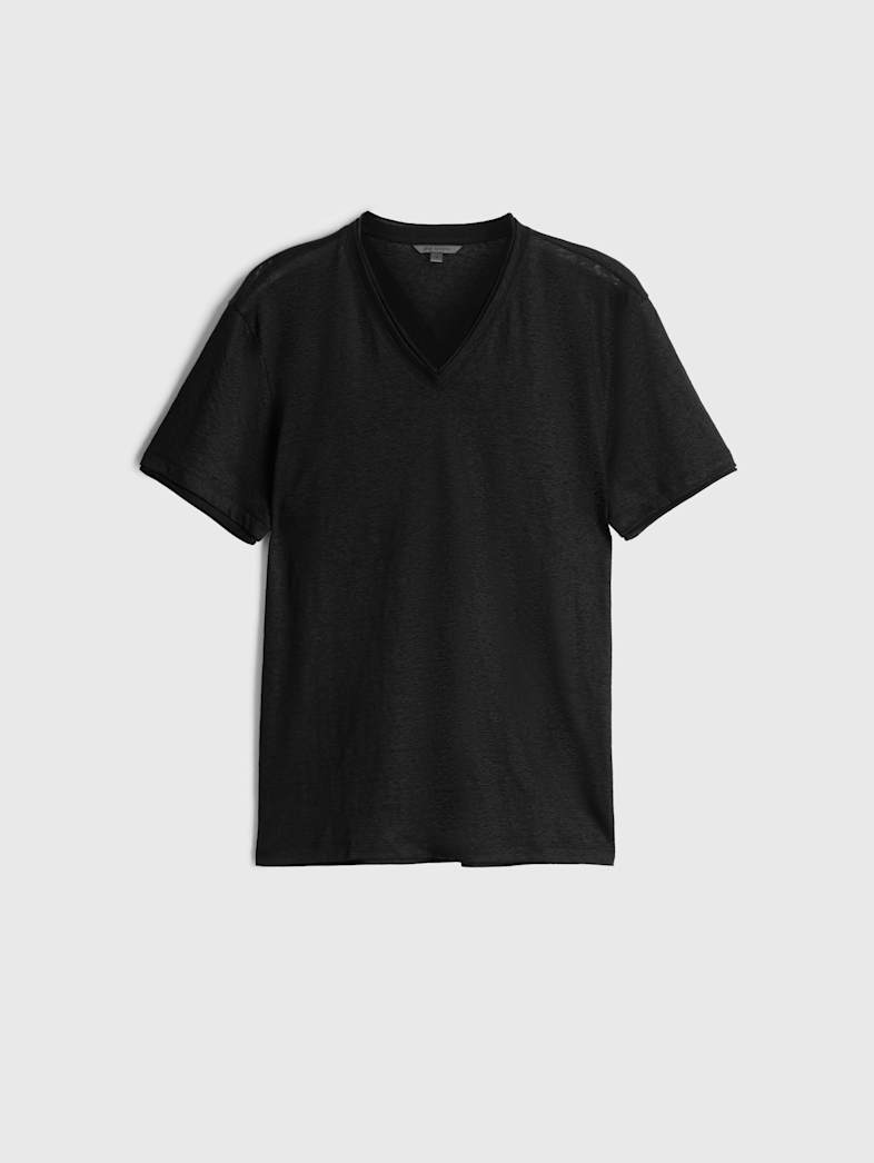 John Varvatos WOOSTER V-NECK BLACK