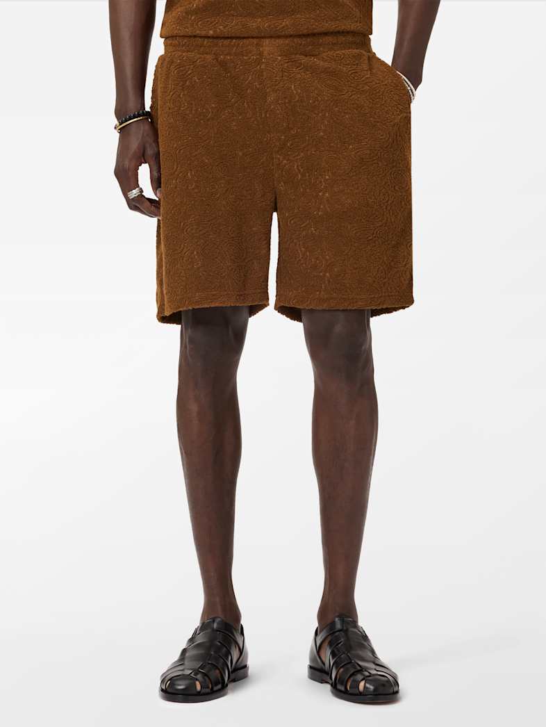 John Varvatos YEAGER SHORT FLAX HEATHER