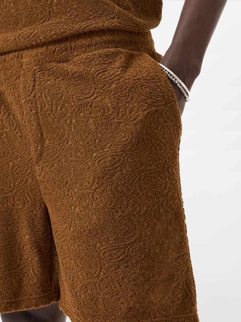 John Varvatos YEAGER SHORT FLAX HEATHER