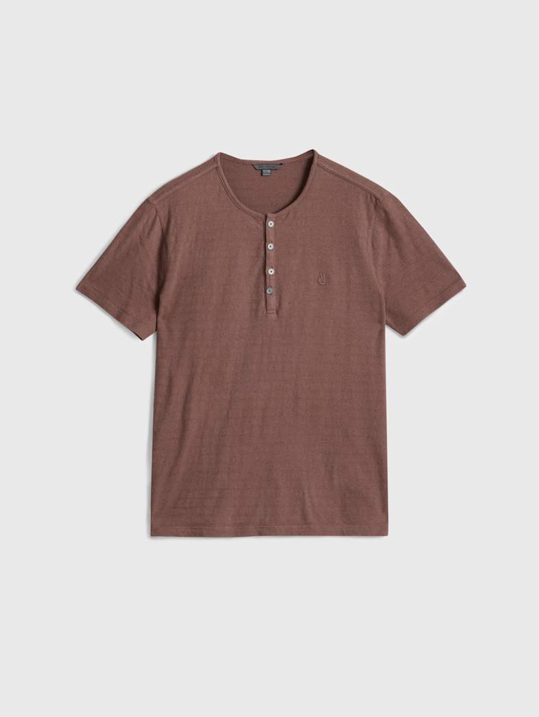 john varvatos JORDAN HENLEY Outlet Outlet Tops JORDAN HENLEY MAUVEWOOD