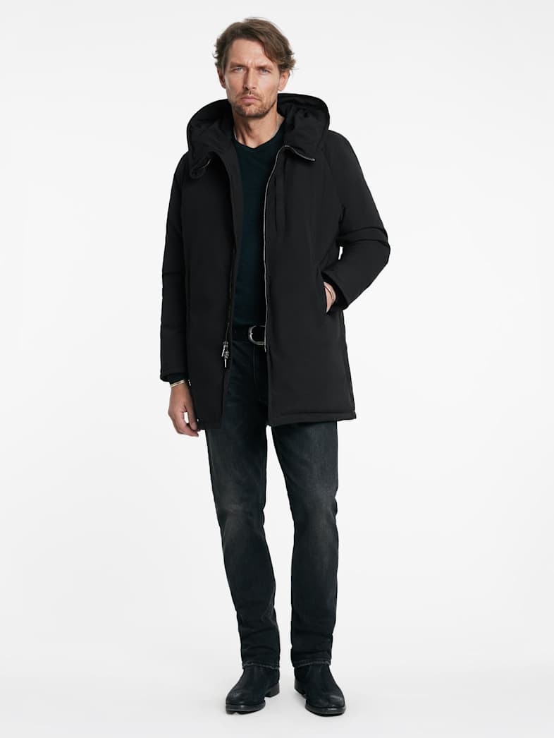 John Varvatos JUBILEE PARKA Outlet JUBILEE PARKA BLACK