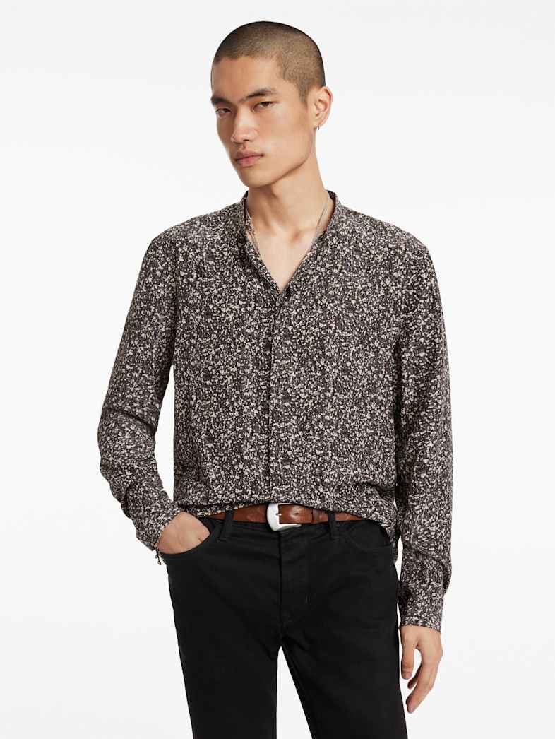 John Varvatos KEELER SHIRT Outlet Outlet Tops KEELER SHIRT EARTH