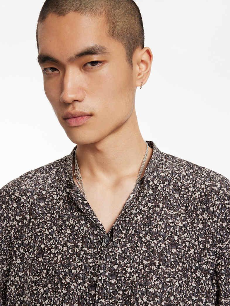 John Varvatos KEELER SHIRT Outlet Outlet Tops KEELER SHIRT EARTH