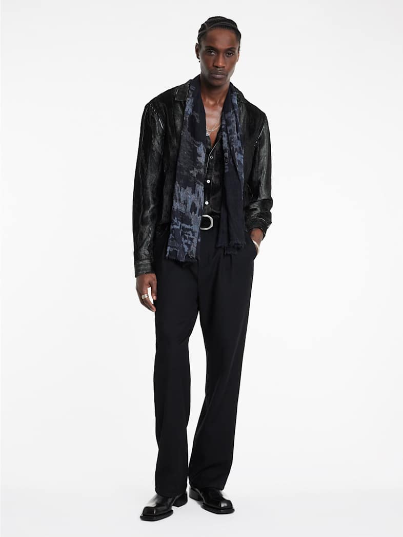 John Varvatos KINNEY SHIRT Outlet Outlet Tops KINNEY SHIRT SMOKED PEARL GREY