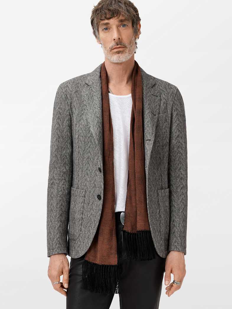 John Varvatos LENNY SCARF Accessories All Accessories Scarves & Ties LENNY SCARF CHAMOIS