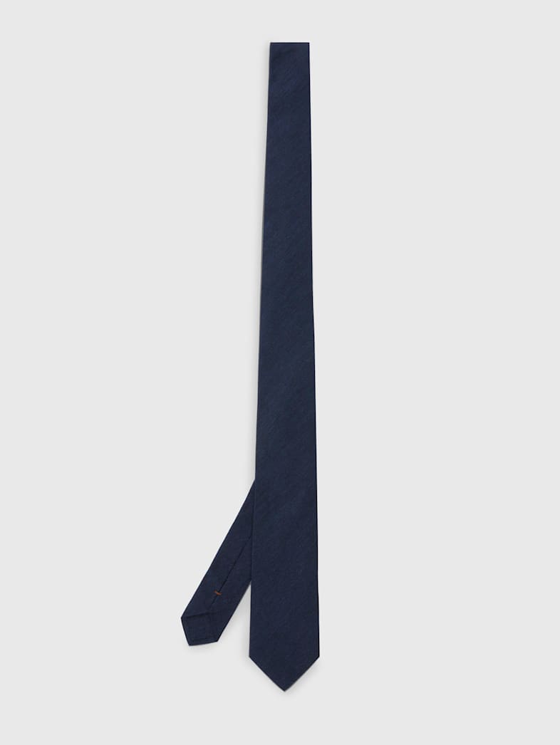 john varvatos LEONE SLIM TIE Accessories All Accessories Scarves & Ties LEONE SLIM TIE NAVY