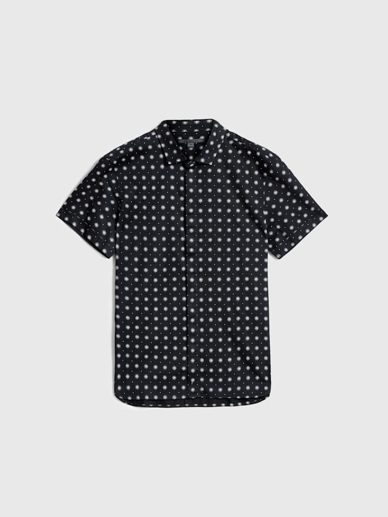 john varvatos LOREN SHIRT Outlet Outlet Tops LOREN SHIRT BLACK