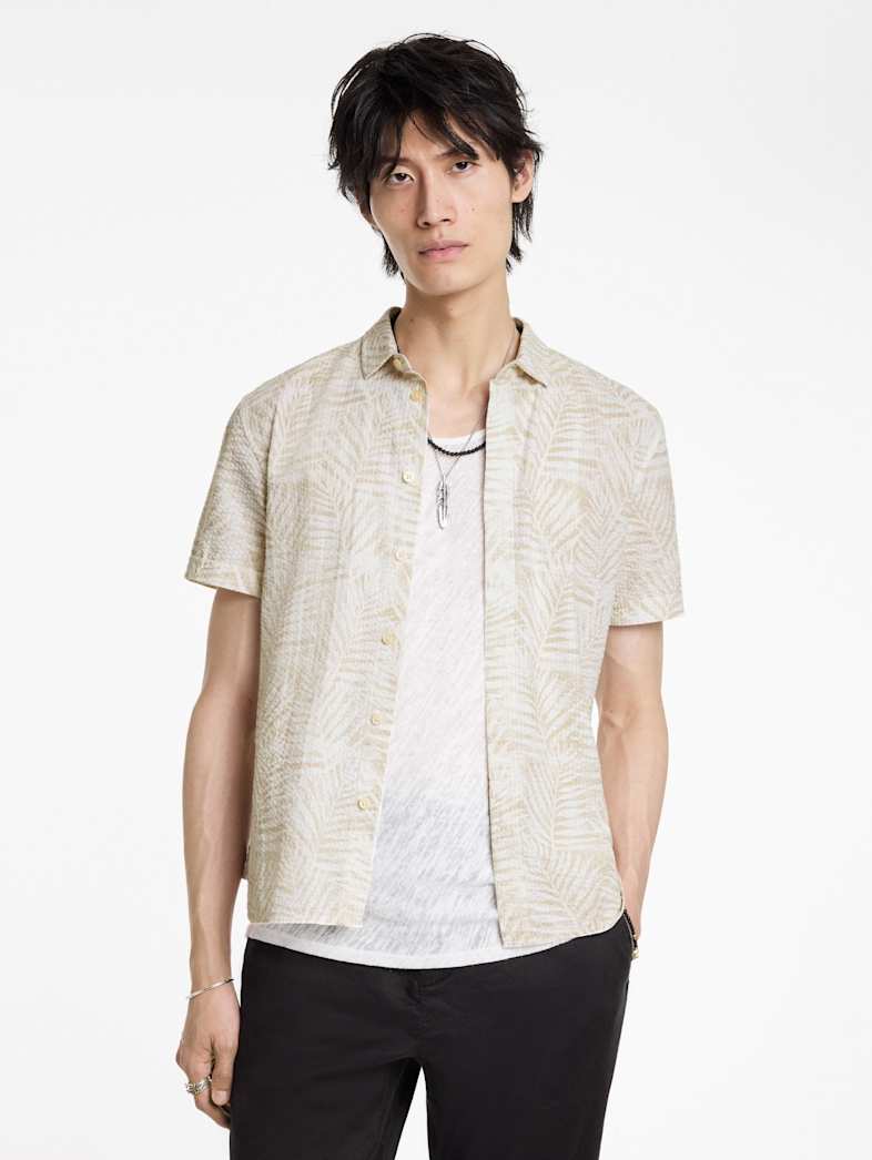 John Varvatos LOREN SHIRT Outlet Outlet Tops LOREN SHIRT CANVAS
