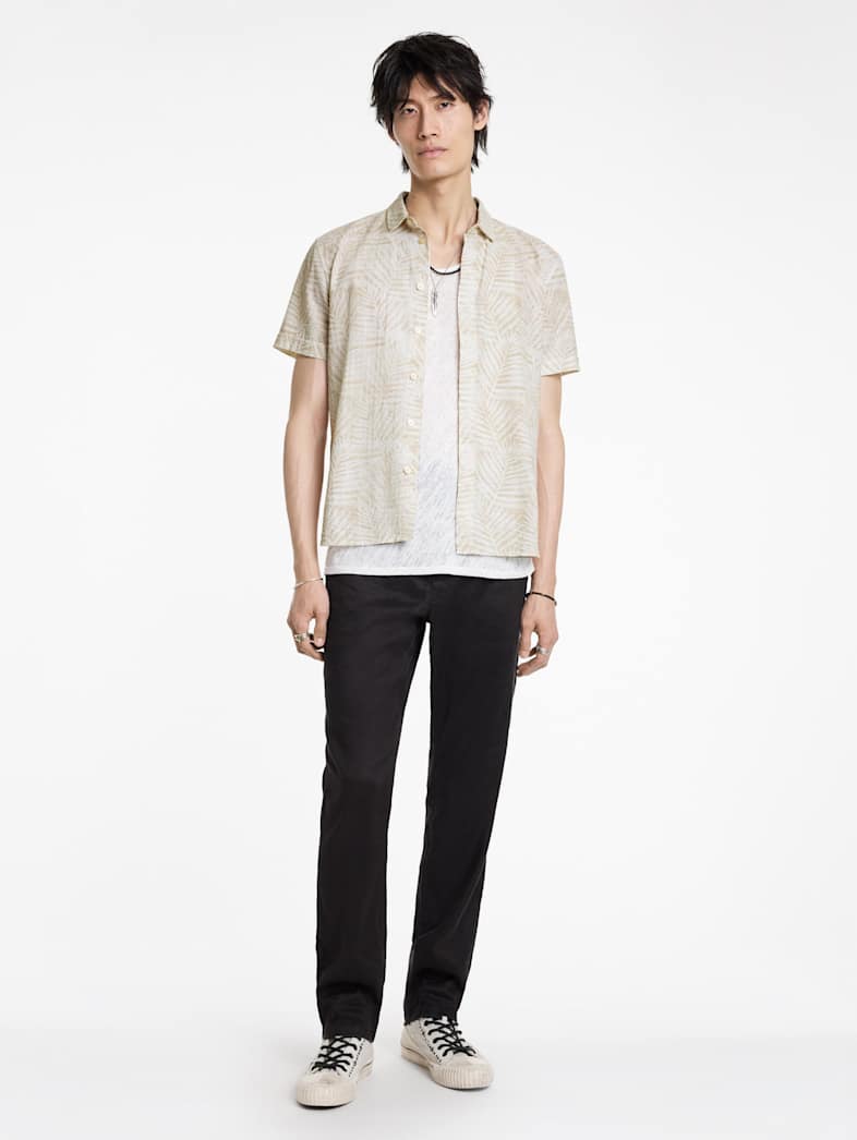 John Varvatos LOREN SHIRT Outlet Outlet Tops LOREN SHIRT CANVAS