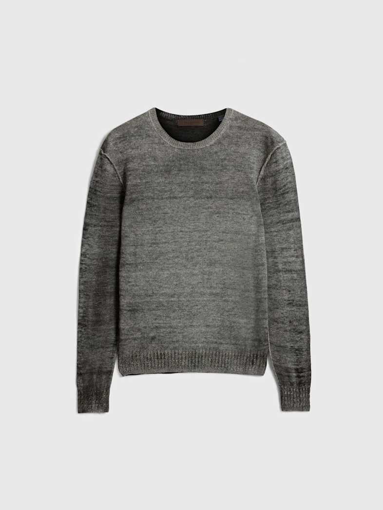 john varvatos LUZ CREWNECK Outlet Outlet Tops LUZ CREWNECK CHARCOAL