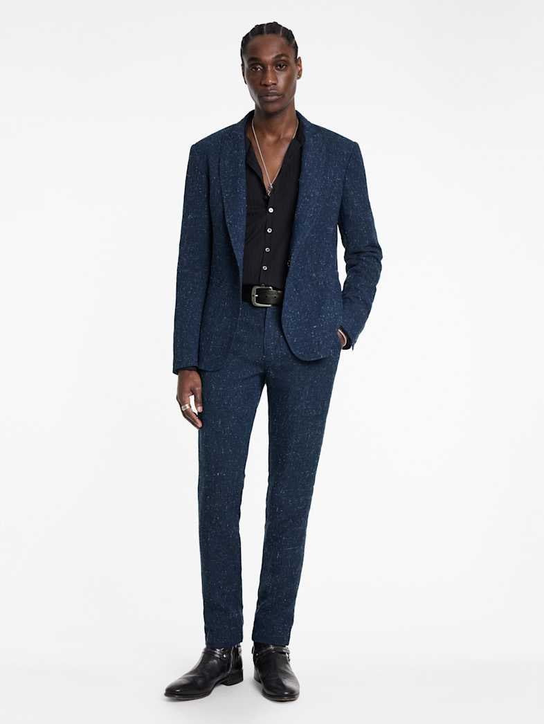 John Varvatos LYNN JACKET Outlet Outlet Leather & Outerwear LYNN JACKET DEEP BLUE