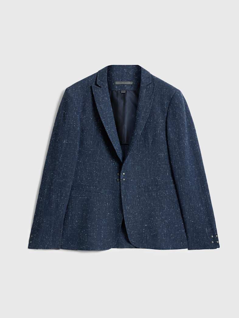 john varvatos LYNN JACKET Outlet Outlet Leather & Outerwear LYNN JACKET DEEP BLUE