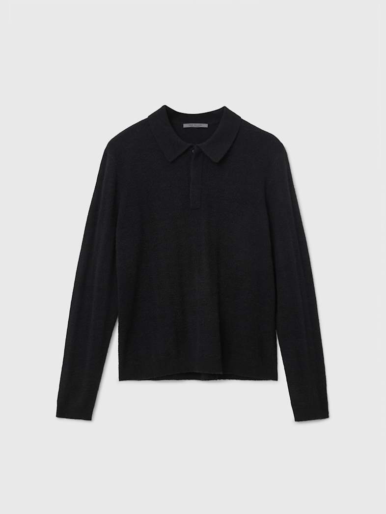 john varvatos MACRA POLO Clothing Tops Sweaters MACRA POLO BLACK john varvatos MACRA POLO Clothing Tops Sweaters MACRA POLO BLACK