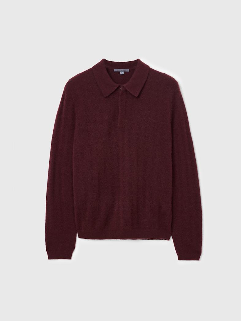 john varvatos MACRA POLO Clothing Tops Sweaters MACRA POLO Merlot