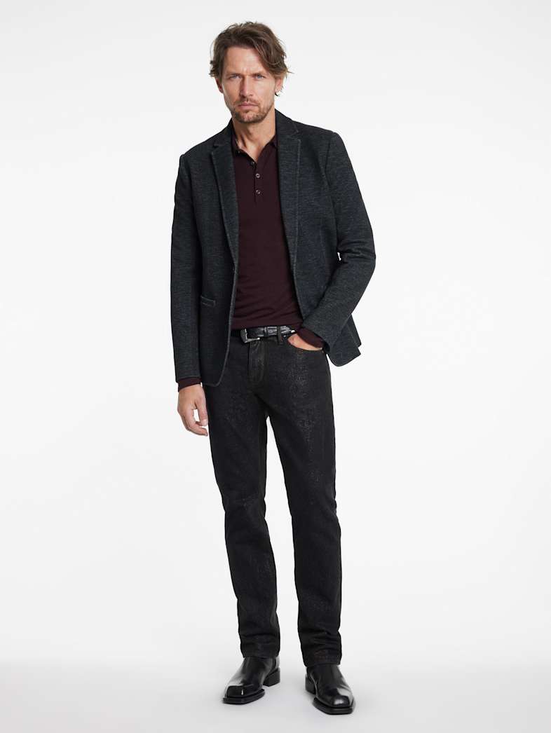 John Varvatos MALEO POLO Outlet Outlet Tops MALEO POLO Merlot