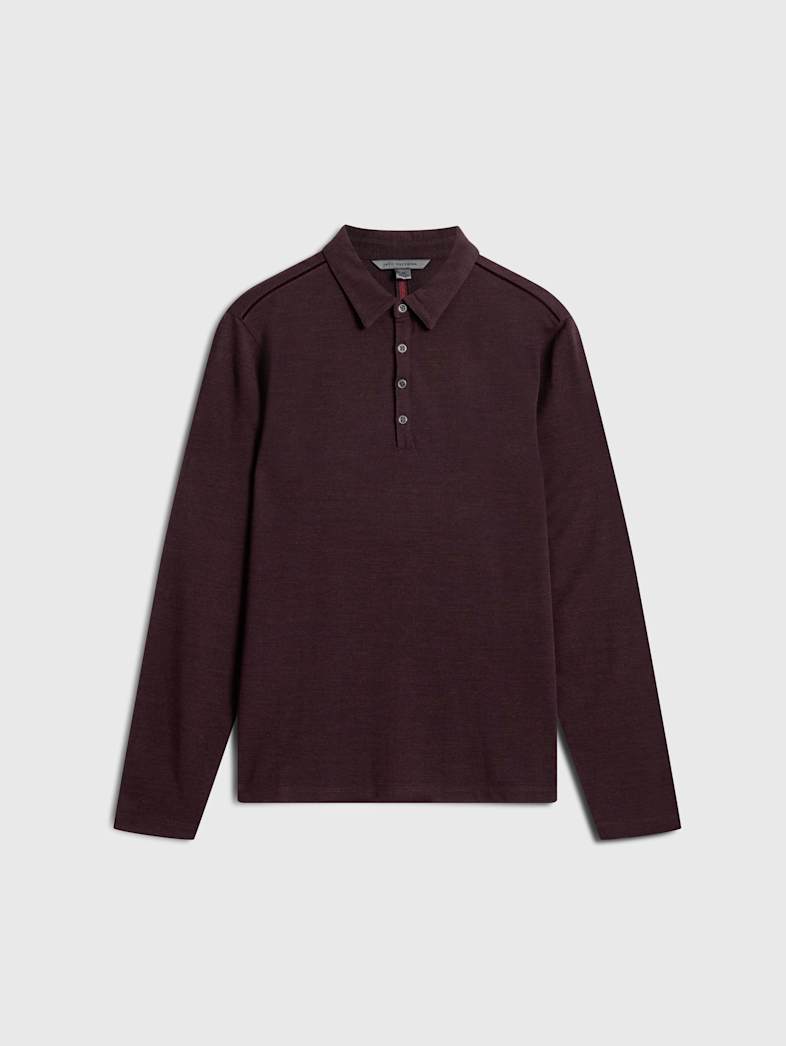 john varvatos MALEO POLO Outlet Outlet Tops MALEO POLO Merlot john varvatos MALEO POLO Outlet Outlet Tops MALEO POLO Merlot