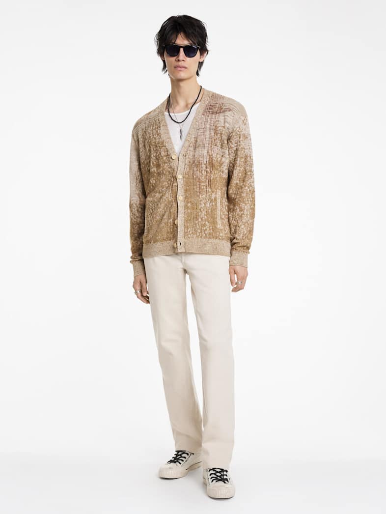 John Varvatos MARITA CARDIGAN Outlet Outlet Tops MARITA CARDIGAN ESPRESSO