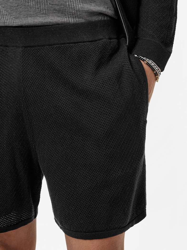 John Varvatos MARVIN SHORT Clothing Bottoms Shorts MARVIN SHORT BLACK