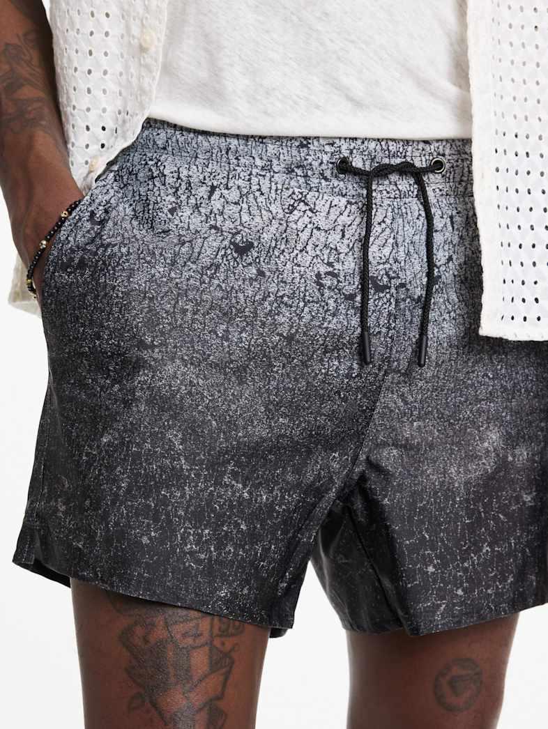 John Varvatos MAUI SWIM SHORT Outlet Outlet Jeans & Pants MAUI SWIM SHORT DK STEEL HTR