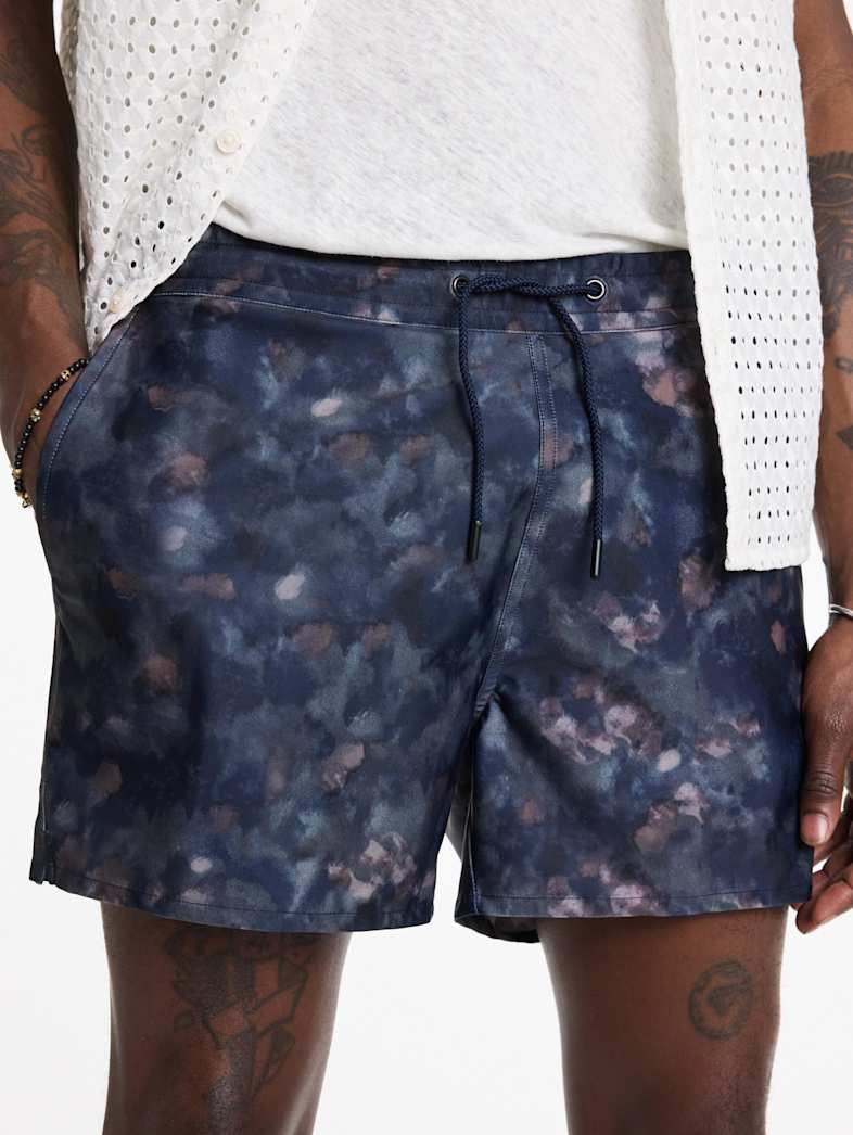 John Varvatos MAUI SWIM SHORTS Outlet Outlet Jeans & Pants MAUI SWIM SHORTS DEEP BLUE