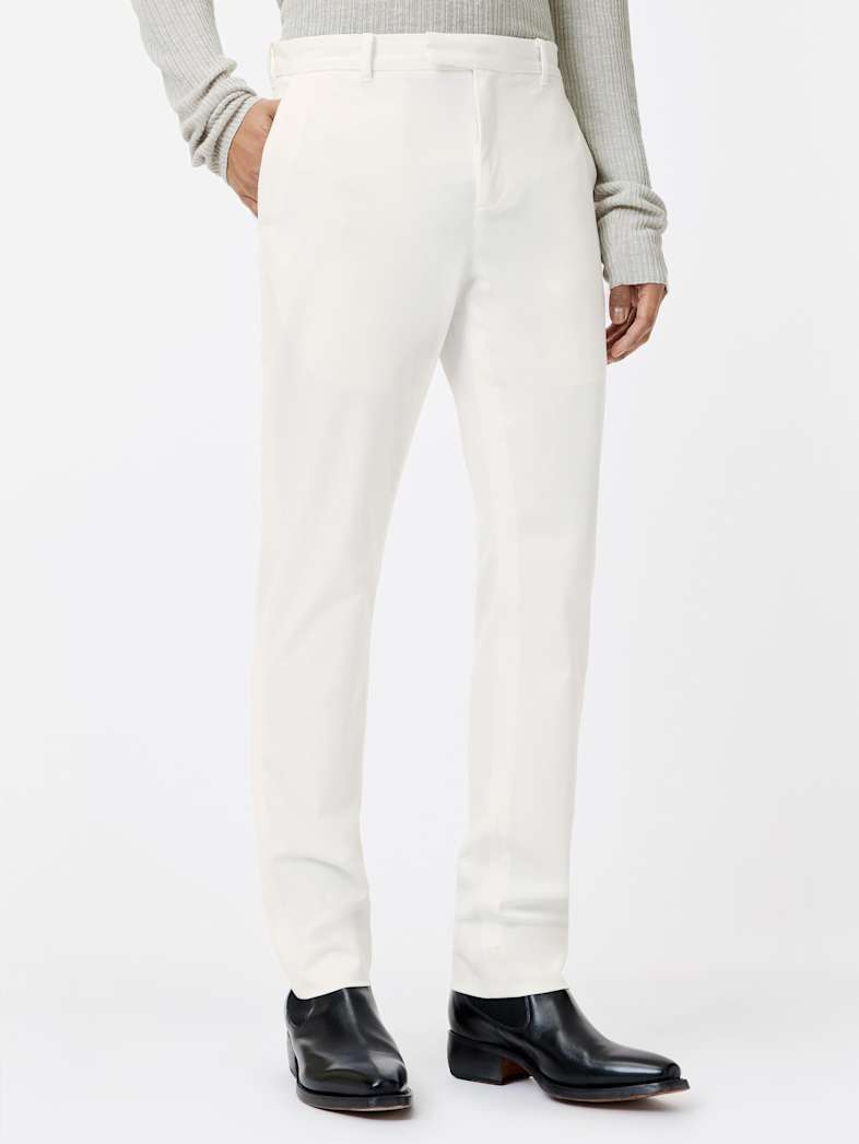 John Varvatos MERCER PANT Clothing Bottoms Dress Pants MERCER PANT WHITE