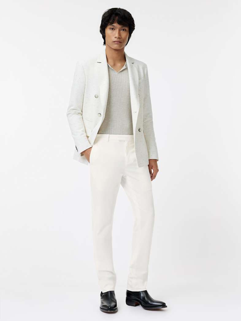 John Varvatos MERCER PANT Clothing Bottoms Dress Pants MERCER PANT WHITE