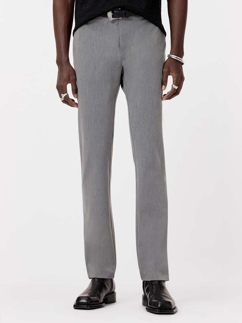 John Varvatos MERCER PANT Clothing Bottoms Dress Pants MERCER PANT GREY HTHR