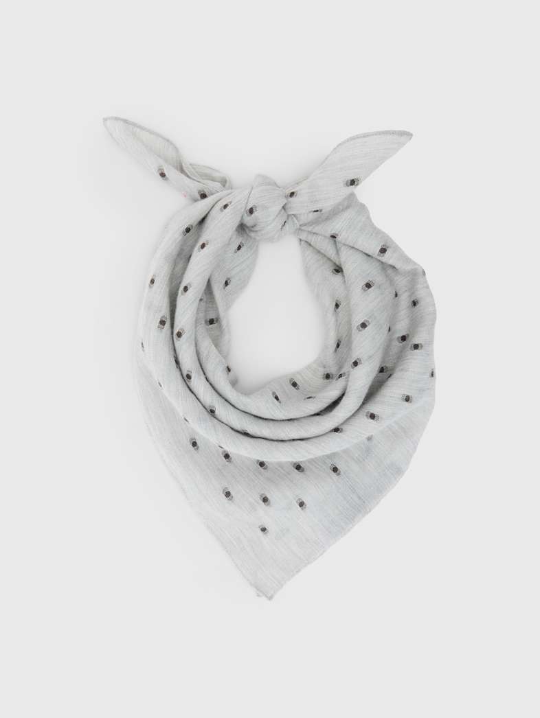 john varvatos MOLLIE BANDANA Accessories All Accessories Scarves & Ties MOLLIE BANDANA MUSHROOM