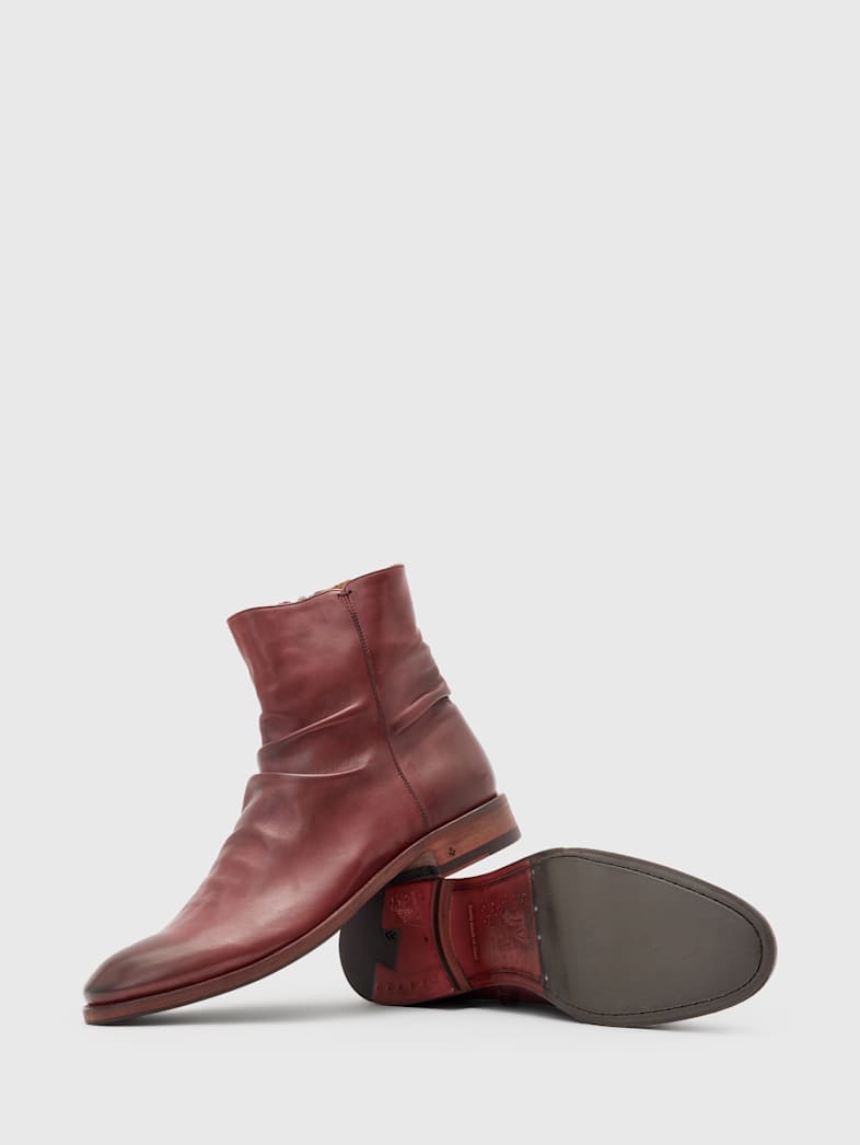 John Varvatos MORRISON SHARPEI BOOT Shoes All Shoes Boots MORRISON SHARPEI BOOT BURGUNDY
