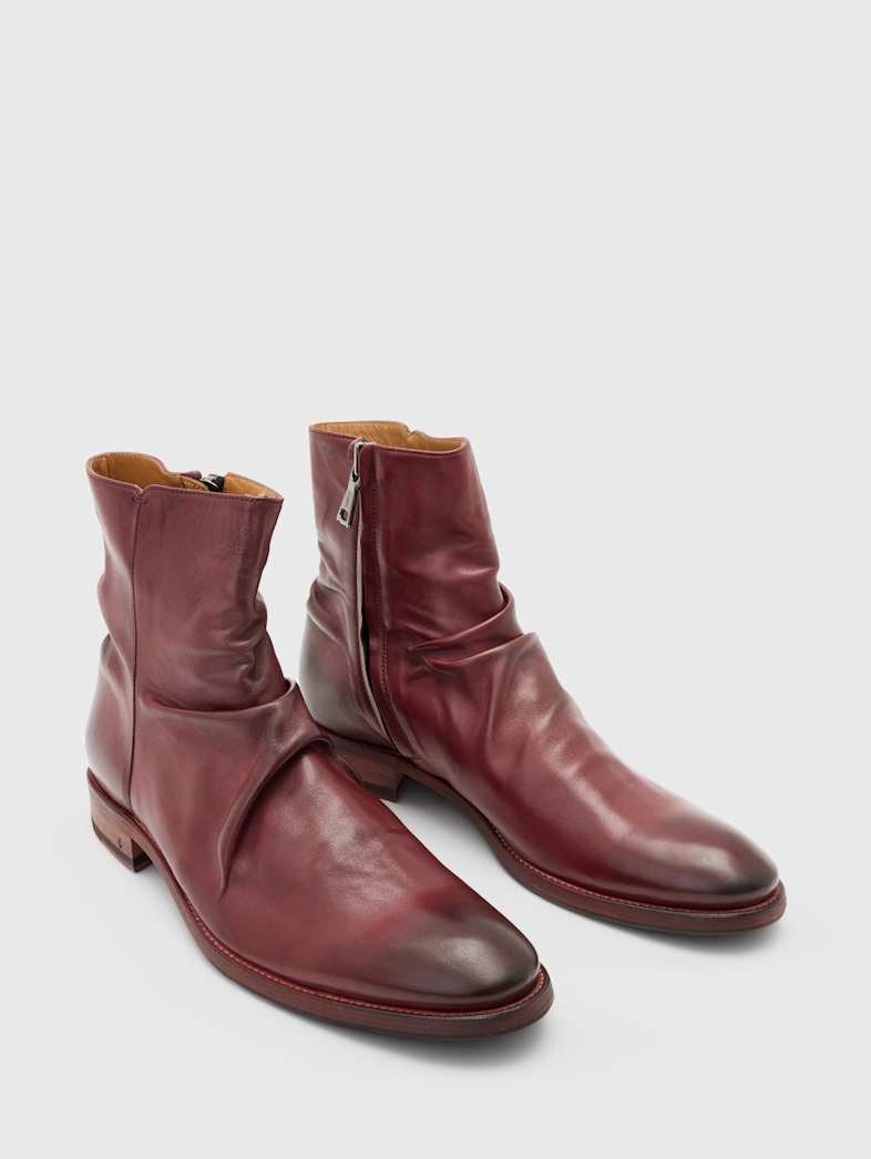 john varvatos MORRISON SHARPEI BOOT Shoes All Shoes Boots MORRISON SHARPEI BOOT BURGUNDY