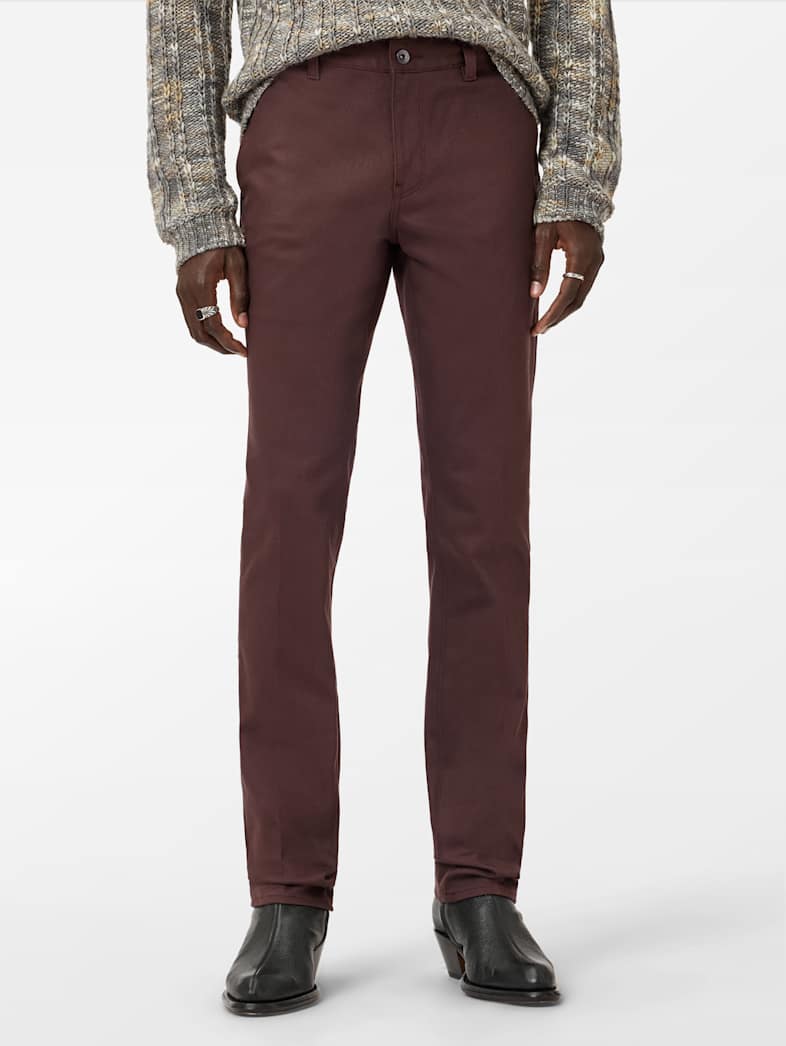 John Varvatos MOTOR CITY JEAN Clothing Bottoms Jeans MOTOR CITY JEAN CHARC BROWN