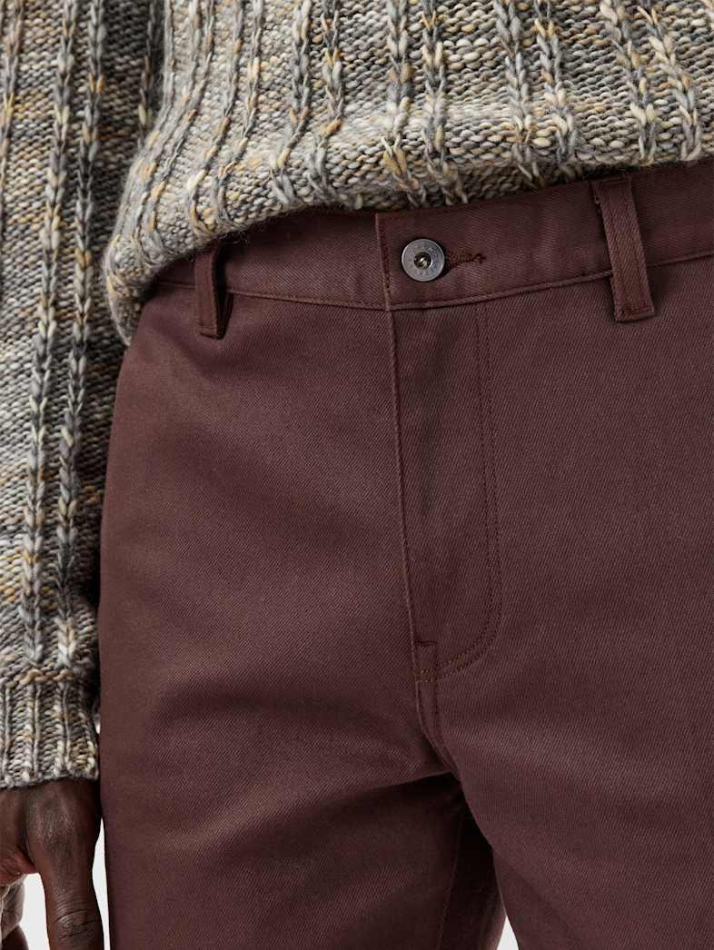 John Varvatos MOTOR CITY JEAN Clothing Bottoms Jeans MOTOR CITY JEAN CHARC BROWN