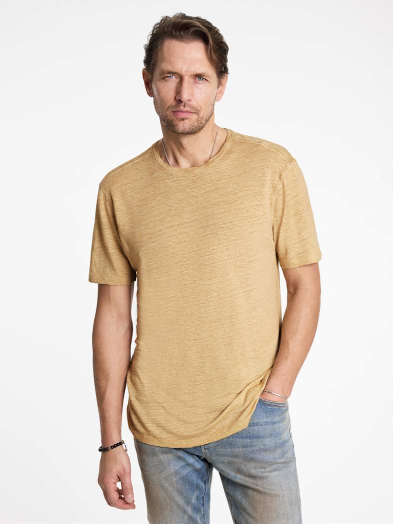 John Varvatos MOTT CREW Outlet Outlet Tops MOTT CREW LIGHT KHAKI