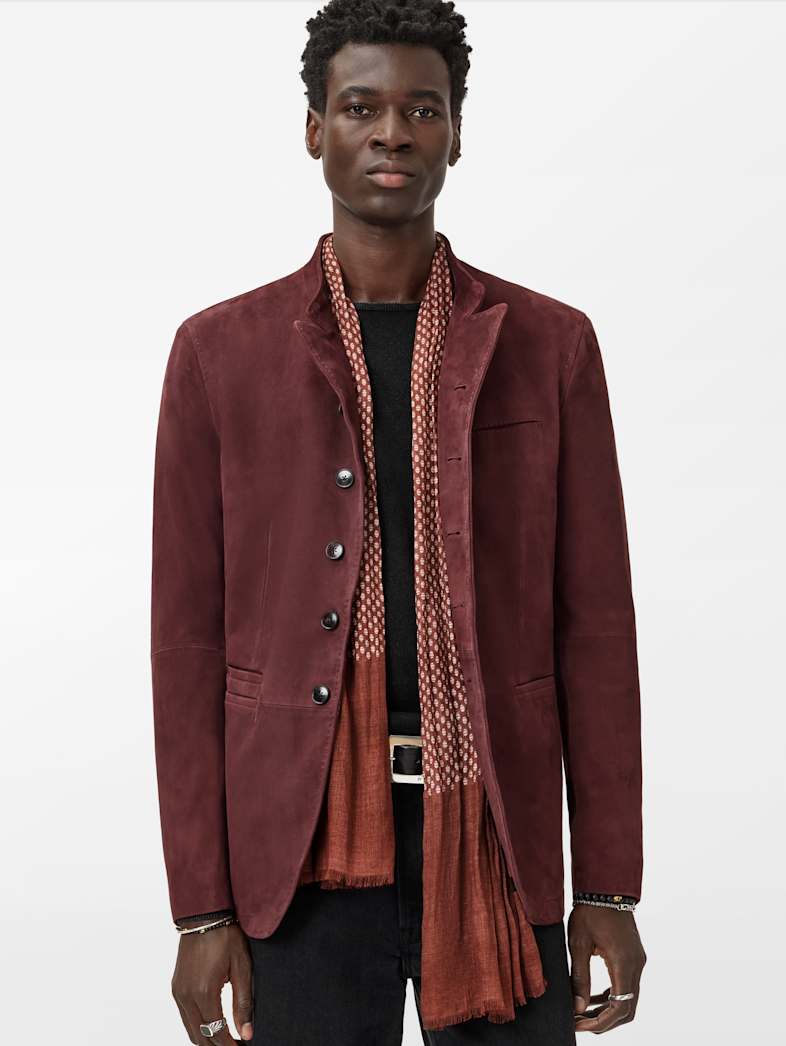John Varvatos NICO SCARF Accessories All Accessories Scarves & Ties NICO SCARF TAMARIND