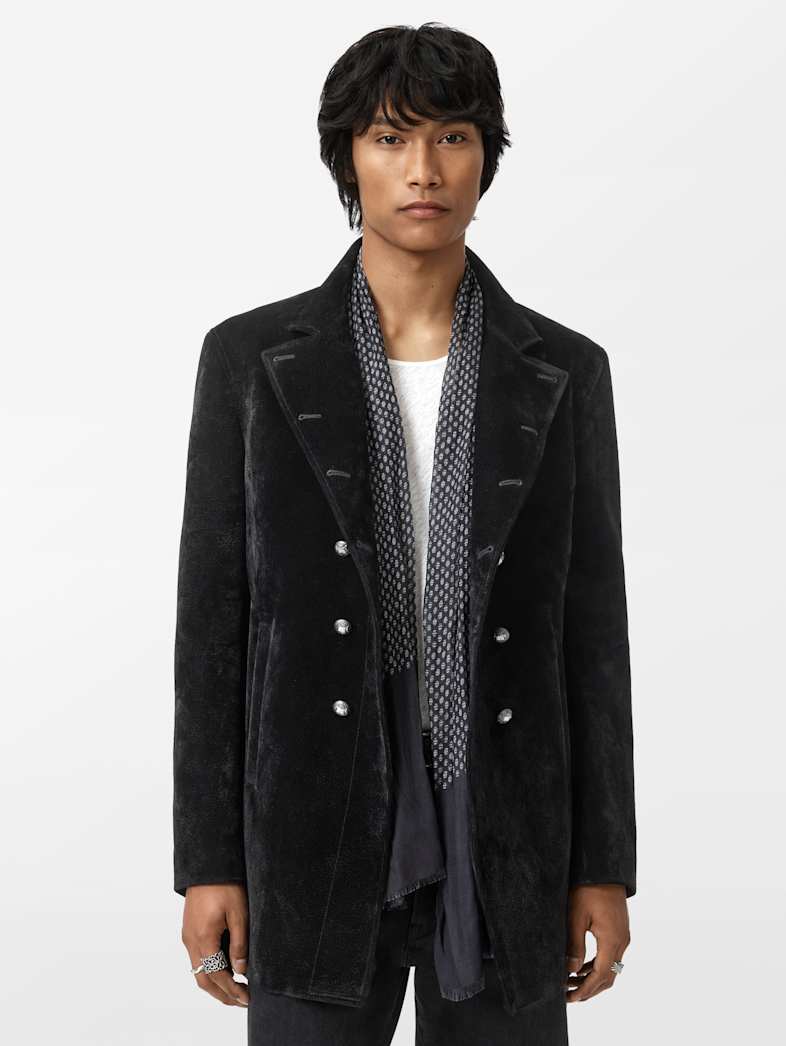 John Varvatos NICO SCARF Accessories All Accessories Scarves & Ties NICO SCARF THISTLE