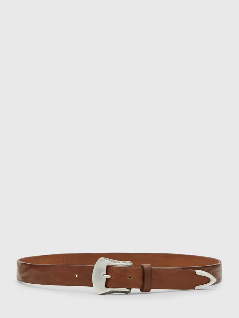 John Varvatos NOVA WESTERN BELT Outlet Outlet Shoes & Accessories NOVA WESTERN BELT BROWNSTONE