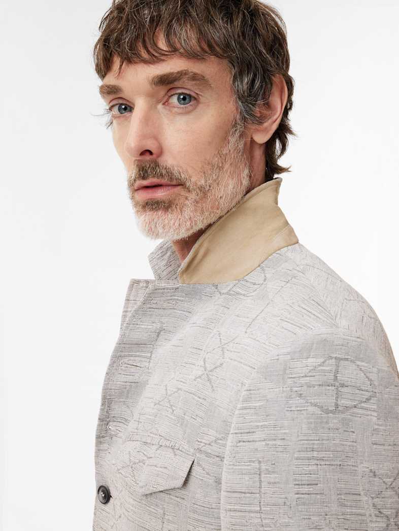 John Varvatos OLLIE JACKET Clothing Featured Suiting OLLIE JACKET MUSHROOM