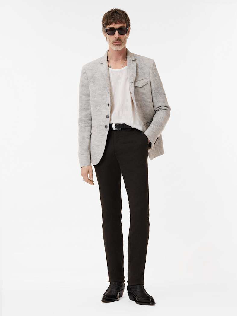 John Varvatos OLLIE JACKET Clothing Featured Suiting OLLIE JACKET MUSHROOM