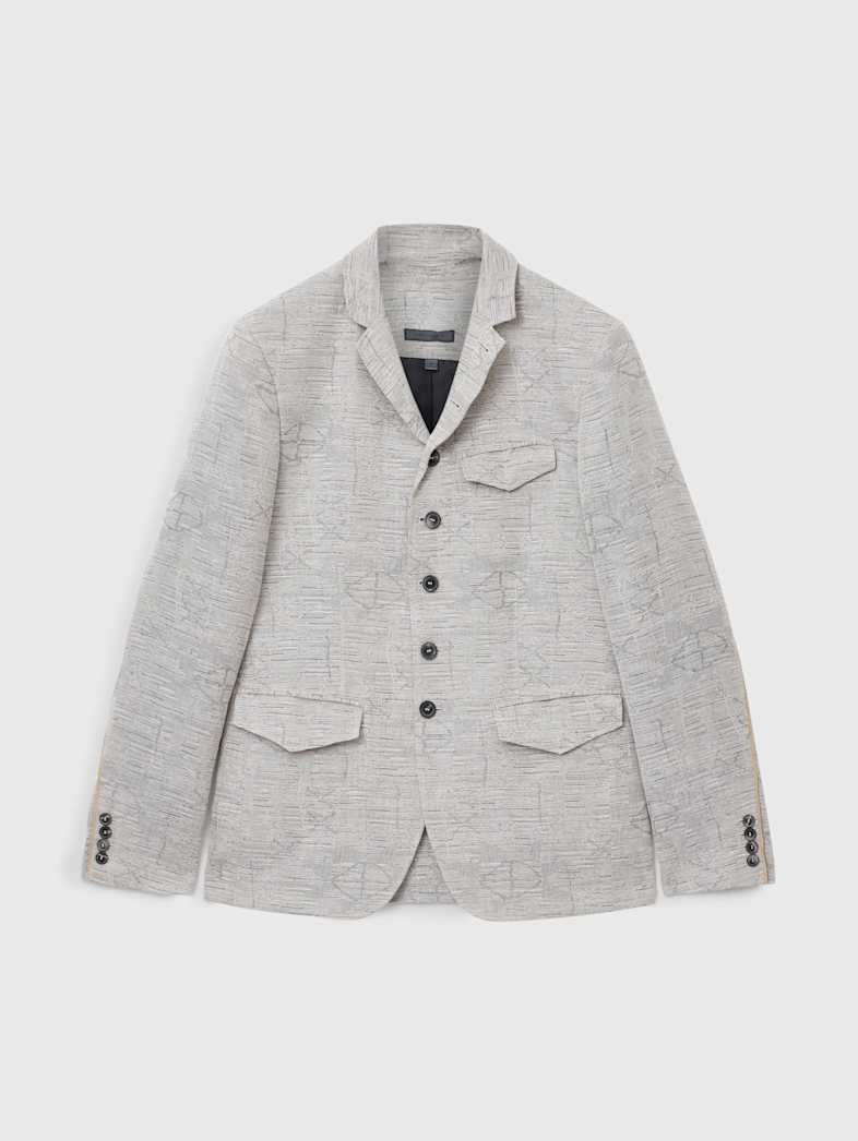 john varvatos OLLIE JACKET Clothing Featured Suiting OLLIE JACKET MUSHROOM