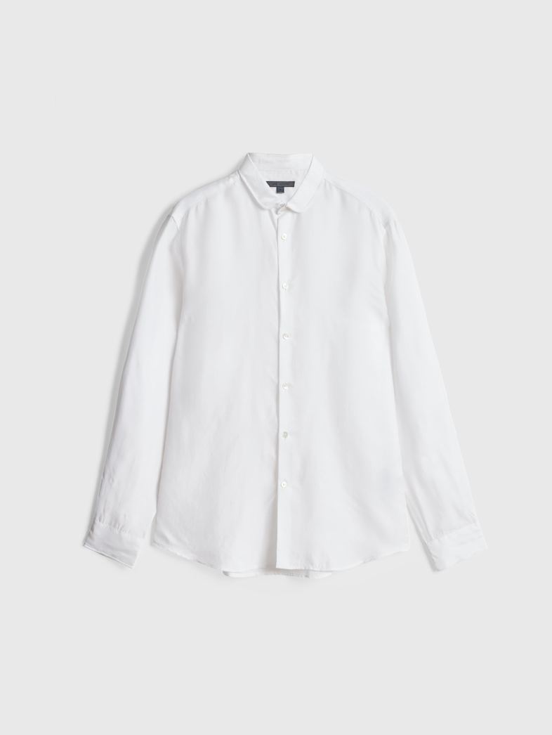 john varvatos ORCHARD SHIRT Clothing Featured JV ESSENTIALS ORCHARD SHIRT WHITE