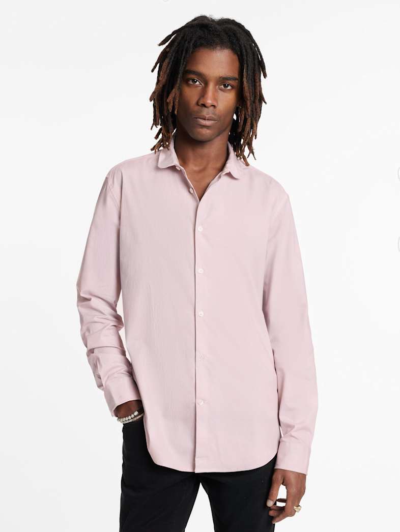 John Varvatos ORCHARD SHIRT Outlet Outlet Tops ORCHARD SHIRT BARN RED