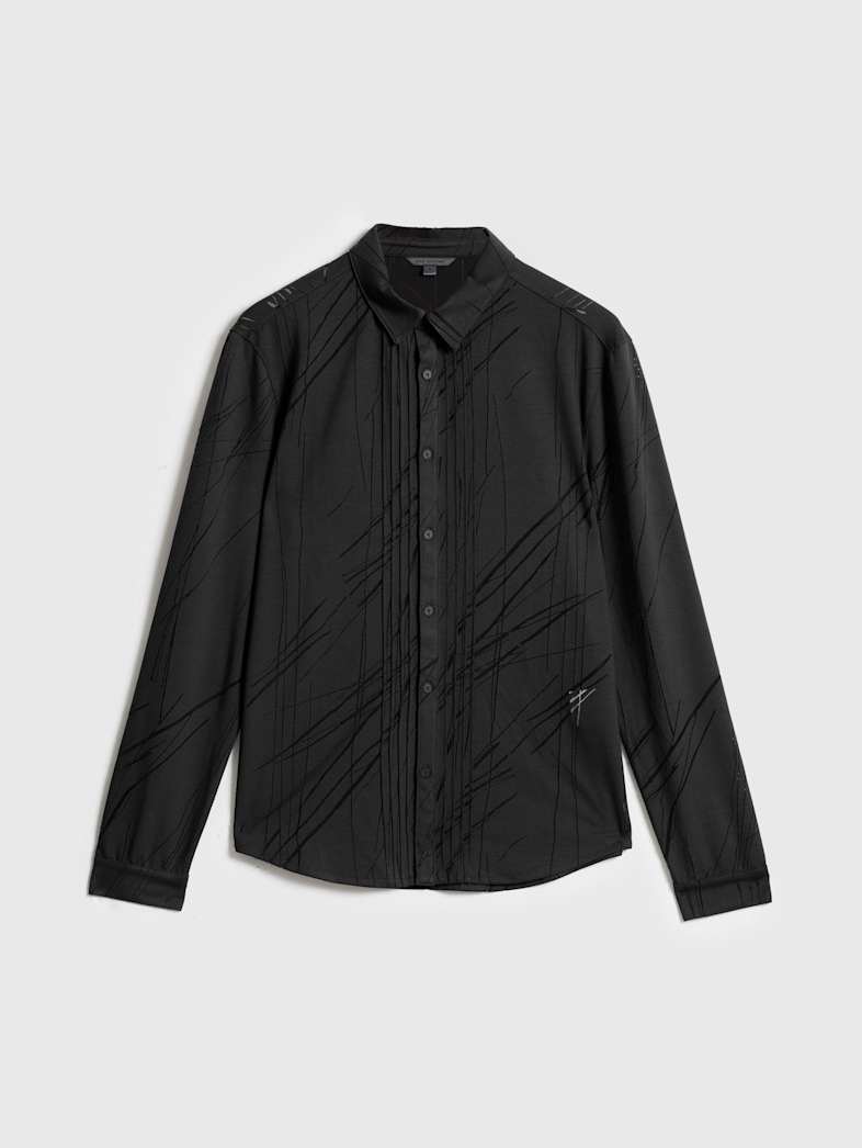 john varvatos PHOENIX SHIRT Outlet Outlet Tops PHOENIX SHIRT CARBON