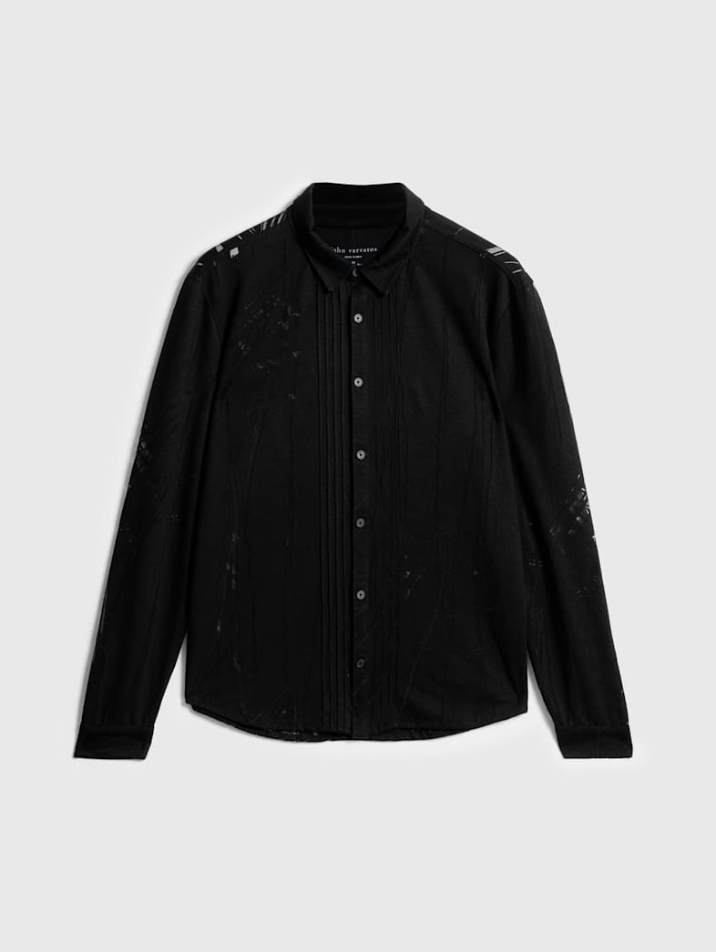John Varvatos PHOENIX SHIRT Outlet PHOENIX SHIRT BLACK