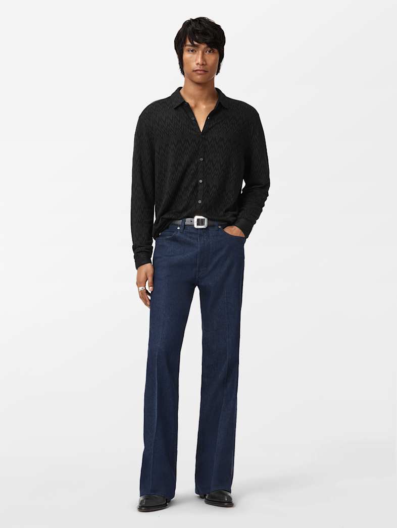 John Varvatos REDMOND SHIRT Clothing Tops Shirts REDMOND SHIRT BLACK