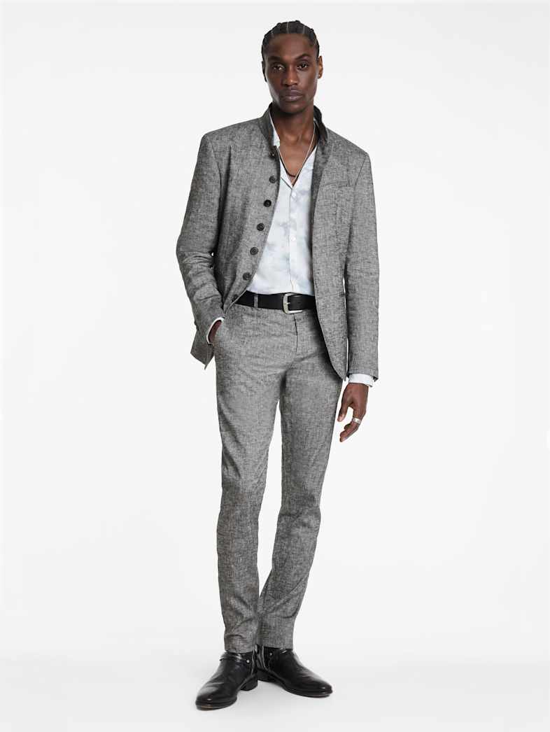 John Varvatos REDWOOD JACKET Outlet Outlet Leather & Outerwear REDWOOD JACKET MED GREY