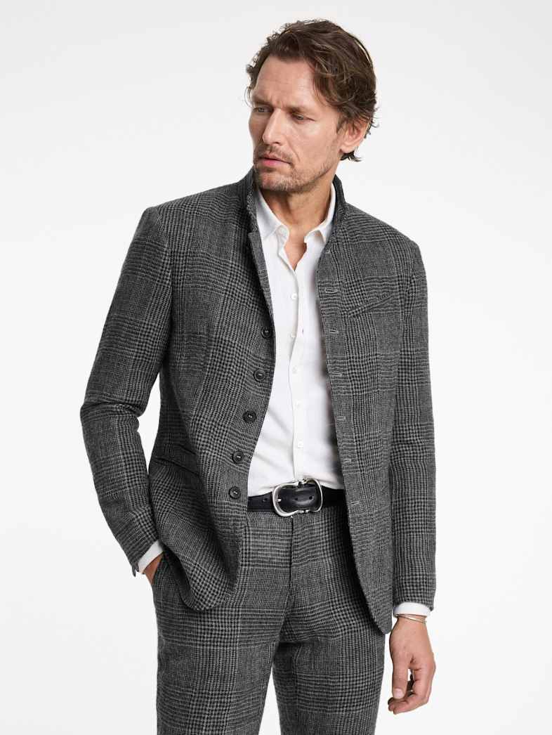 John Varvatos REDWOOD JACKET Outlet Outlet Leather & Outerwear REDWOOD JACKET FLAT GREY