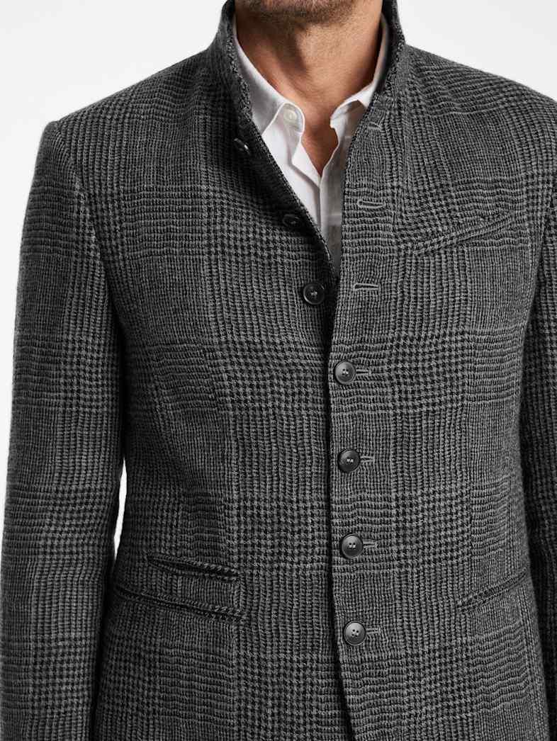 John Varvatos REDWOOD JACKET Outlet Outlet Leather & Outerwear REDWOOD JACKET FLAT GREY