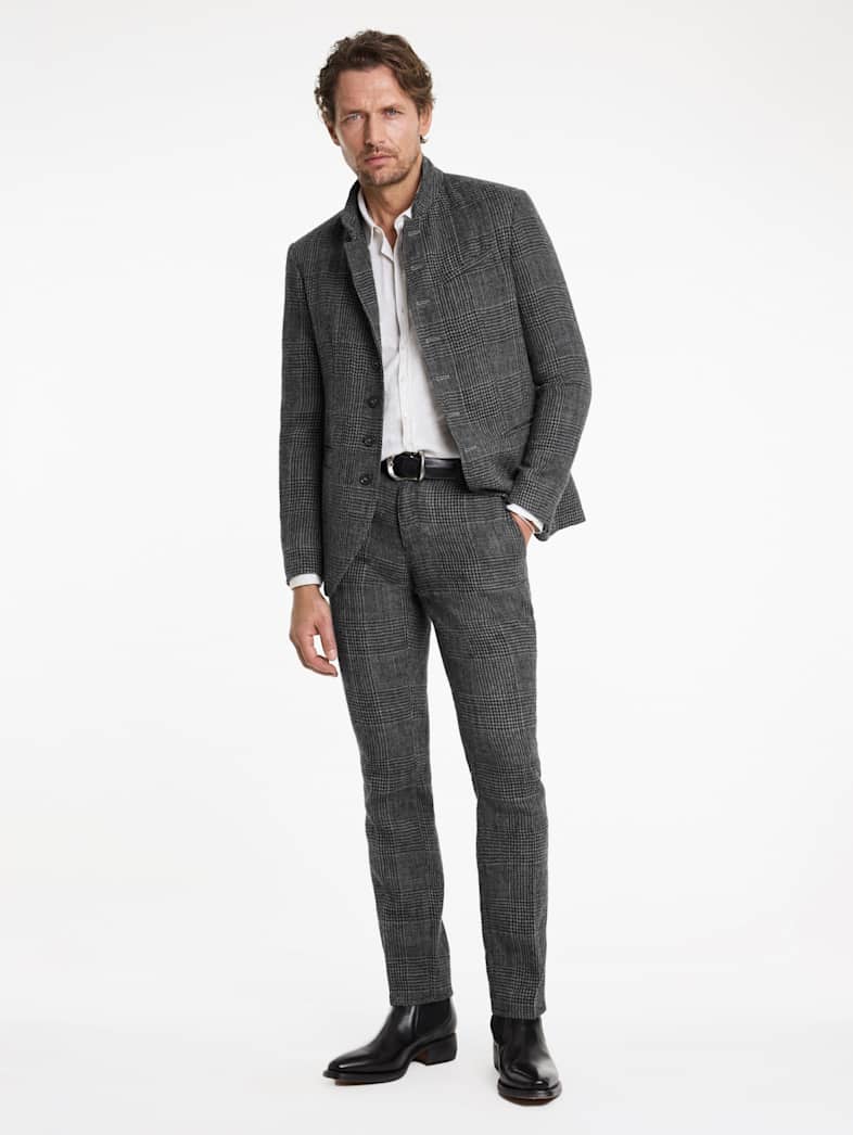 John Varvatos REDWOOD JACKET Outlet Outlet Leather & Outerwear REDWOOD JACKET FLAT GREY